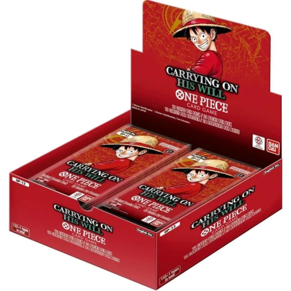 One Piece - Carrying On His Will OP13 Booster Box (İngilizce)