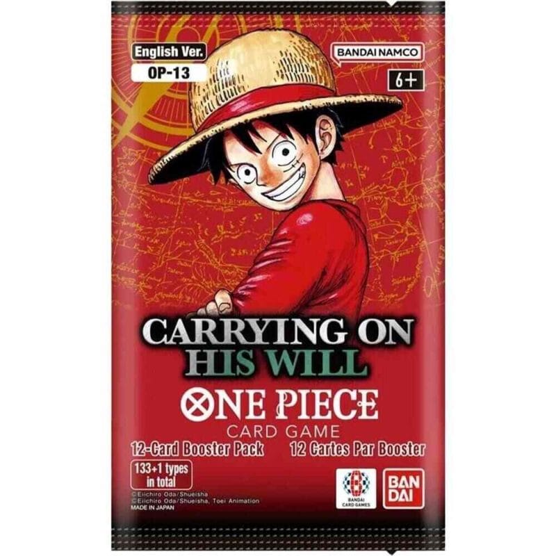 One Piece - Carrying On His Will OP13 Booster Box (İngilizce)