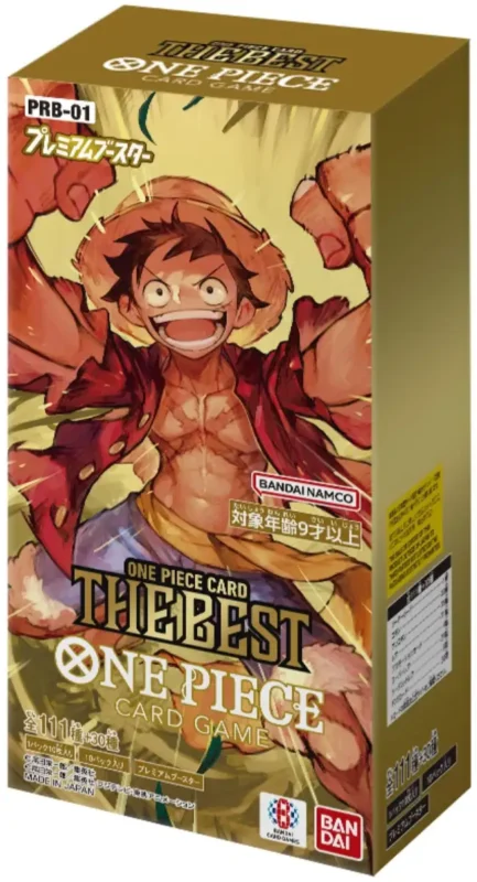 One Piece PRB-01 The Best Premium Booster Box(Japonca)