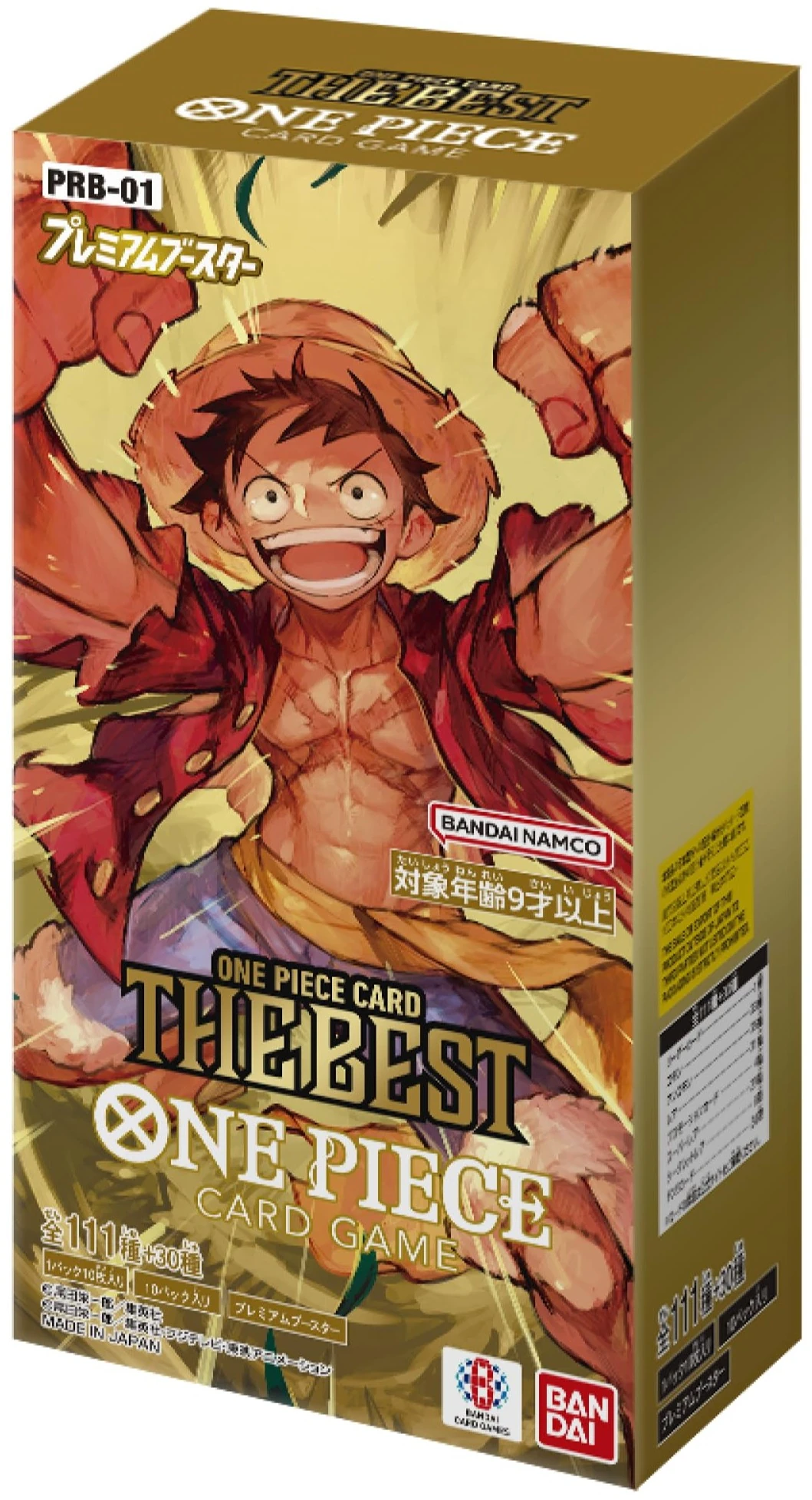 One Piece PRB-01 The Best Premium Booster Box(Japonca)