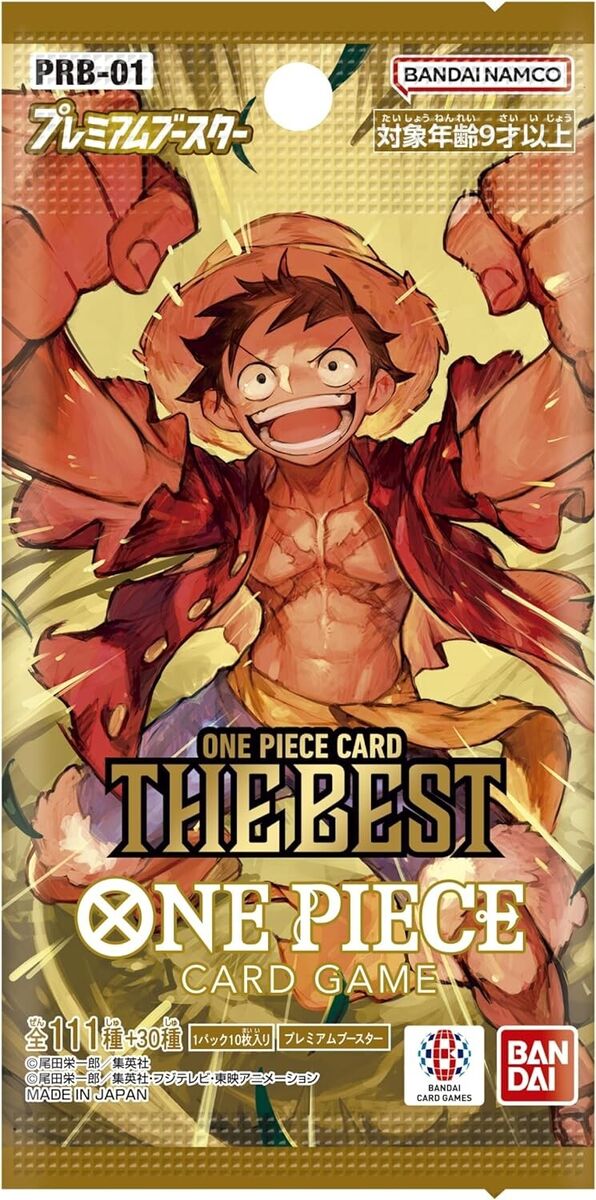 One Piece PRB-01 The Best Premium Booster Pack(Japonca)