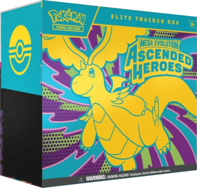 Pokemon – Ascended Heroes Elite Trainer Box (İngilizce)