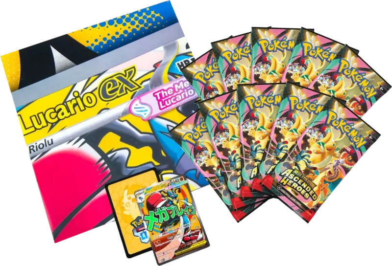 Pokemon - Ascended Heroes Premium Poster Collection - Mega Lucario (İngilizce)