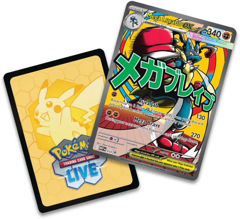 Pokemon - Ascended Heroes Premium Poster Collection - Mega Lucario (İngilizce)