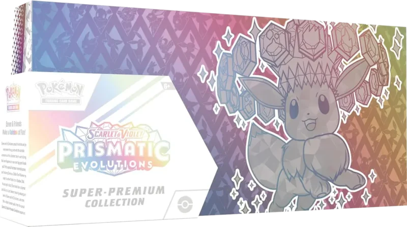 Pokemon-Prismatic Evolutions Super Premium Collection(İngilizce)
