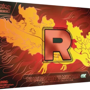 Pokemon - Team Rocket’s Moltres ex Ultra Premium Collection (İngilizce)